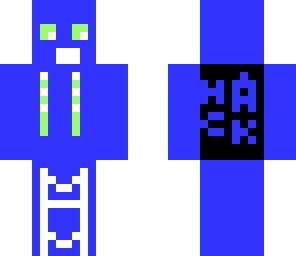 blue hacker boy