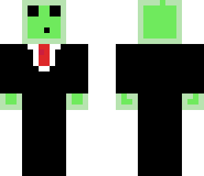 slime in tux with blue tooth