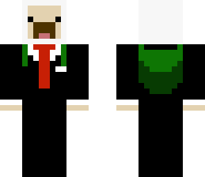 finn in a suit