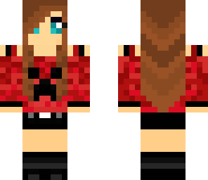 creeper red girl