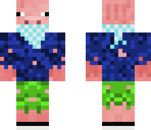 pigman with ripped clothes and scarf