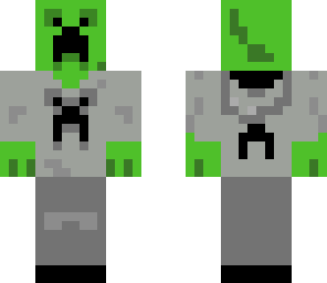 creeper in hoodie