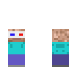 baby steve with 3d glasses