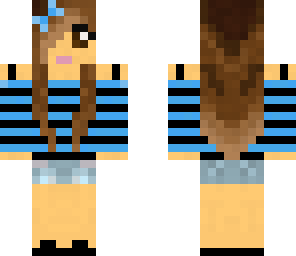 blue girl