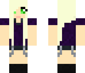 blonde scene girl
