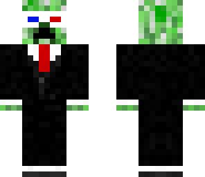 creeper with 3d glasses