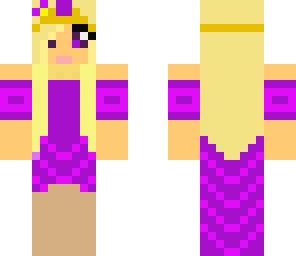 purple blonde princess