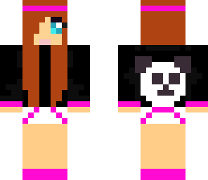 pink panda girl