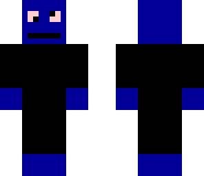 blue man