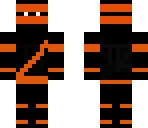 orange ninja of advert