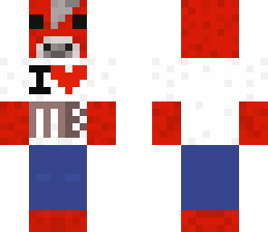mooshroom with i love mushroom biome shirt