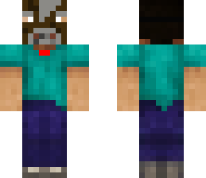 steve with cow mask