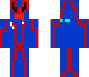 blue and red freak
