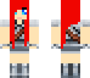 red haired adventure girl