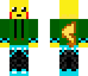 pikachu green