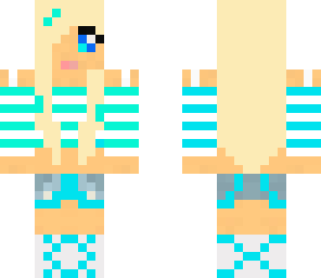 blonde beach girl