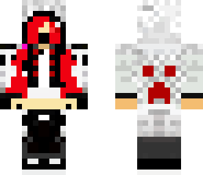 red creeper girl cool