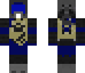 male quarian dark blue