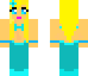 blue mermaid