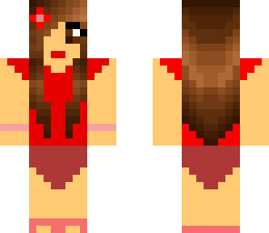 team red girl