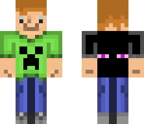 casual minecraft boy