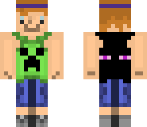 workout minecraft boy
