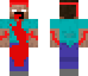 blood puking herobrine