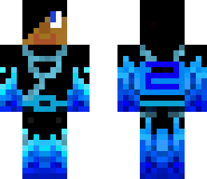blue flames
