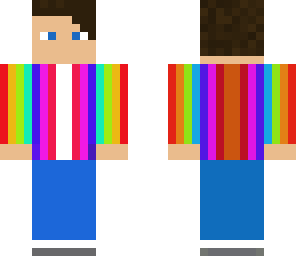 rainbow shirt guy