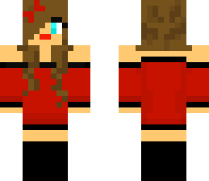 pretty girl brown hair
