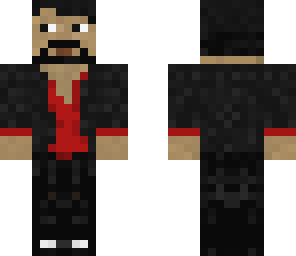 suite red shirt guy