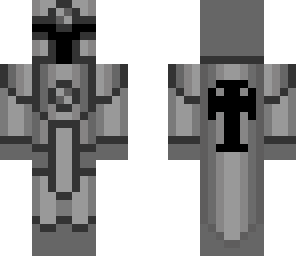 light grey armour