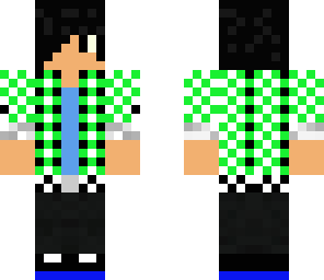black haired teen boy