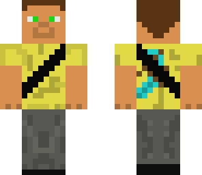 yellow and grey adventure steve