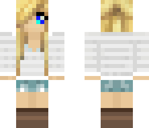 blonde teenager