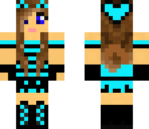 blue girl