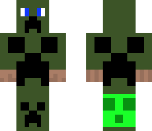 steve in creeper costume