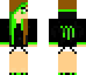 green monster girl