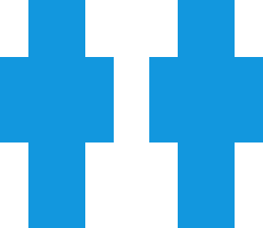 a blue guy