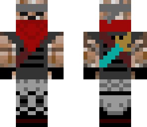 cookie creeper recon with bandana and gloves