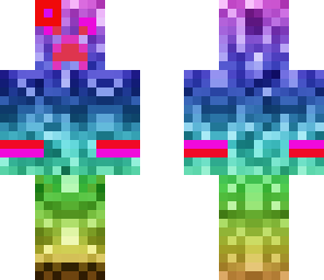 girl rainbow creeper