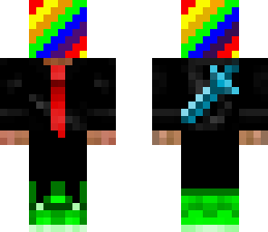 cool rainbow guy