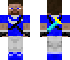 blue adventurer steve