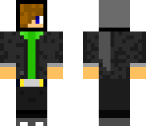 hooded fallout skin