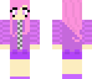 pretty purple_pink girl