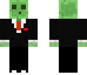 green slime in suit