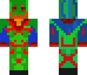 mister green blue and red
