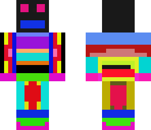 rainbow skin