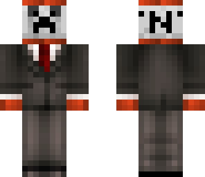 tnt creeper in a suit