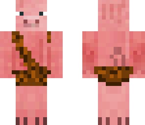caveman piggy